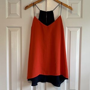 The Limited: Reversible Camisole (Orange/Navy)
